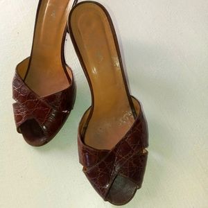 Crocodile Ralph Lauren Sandals